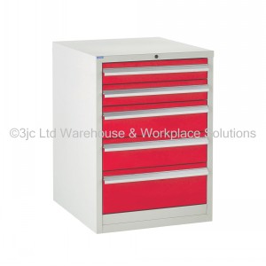Euroslide Storage Cabinet 5 Drawer 825mm Type 2